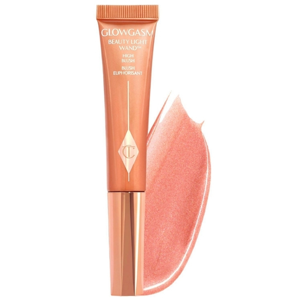 Charlotte Tilbury Glowgasm Beauty Light Wand High Blush: Peachgasm, 12ml, NIB,